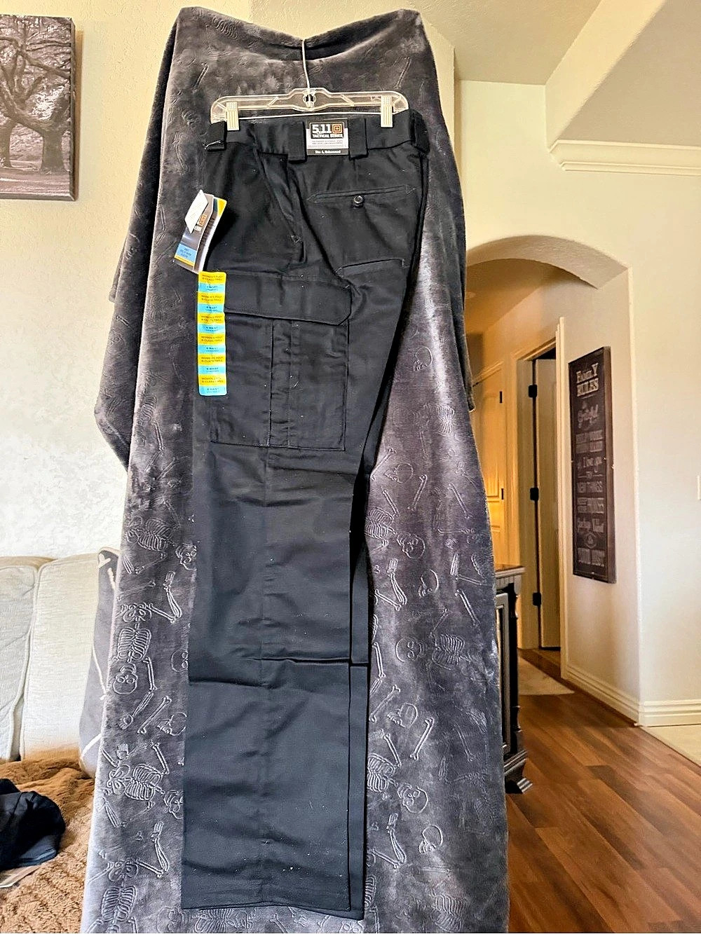 5.11 Tactical Women's PDU B-Class Twill Cargo Pant Black Waist 6